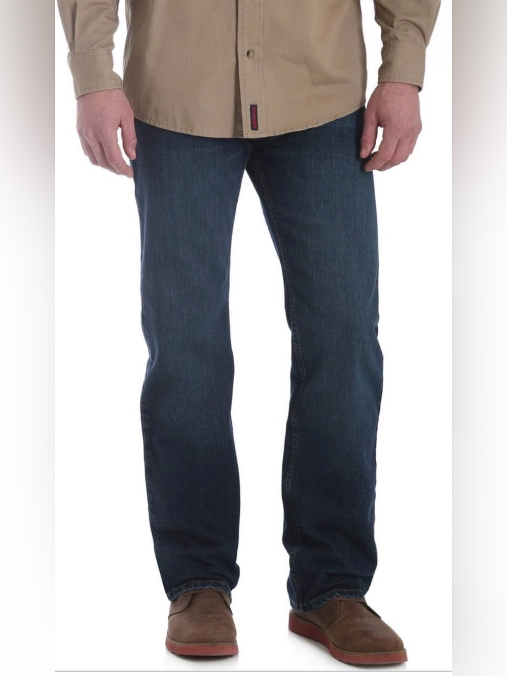 Wrangler Men’s Straight Fit Jeans with Flex